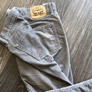 Levi’s Men’s Cords flat front 514 32x32 Grey